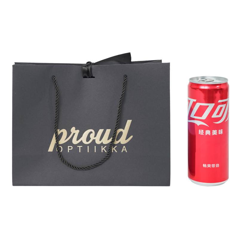 Lipack Recycled Biodegradable Paper Bag for Gift with Ribbon