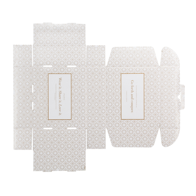 Lipack Boutique Foldable Corrugated Paper Box with Logo Printed for Packing