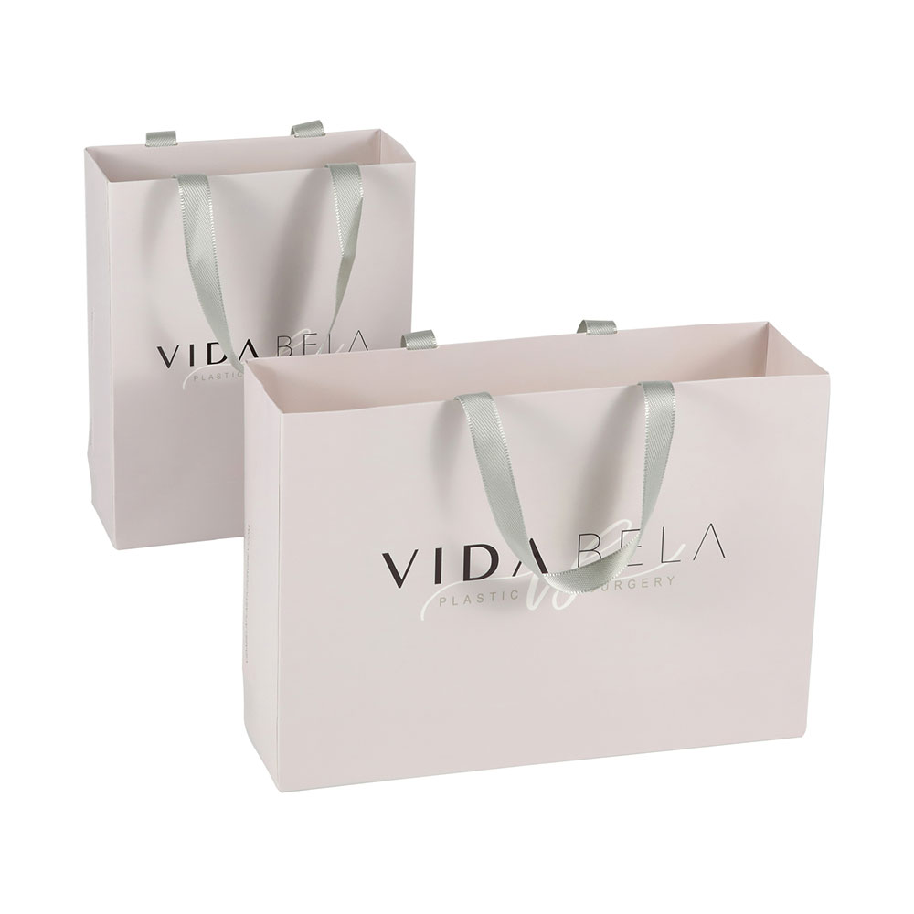 Lipack Custom Private Label High-End Luxury Paper Shopping Bag with Logo