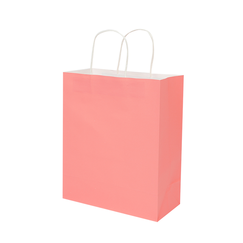 Lipack Fashion Kraft Hot Paper Bag with Colored for Packaging