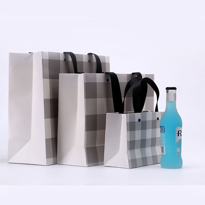 Lipack Custom Small Boutique Paper Bag for Gift 