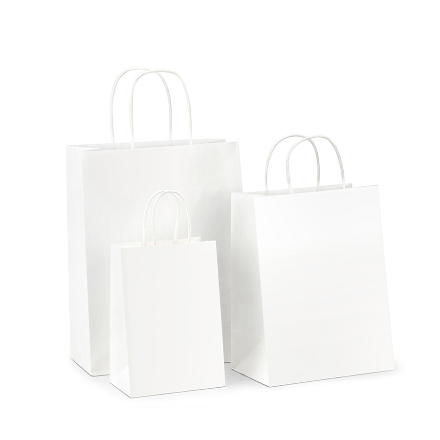 Lipack High-Quality Hot Paper Bag with Twisted Handles for Food Takeaway