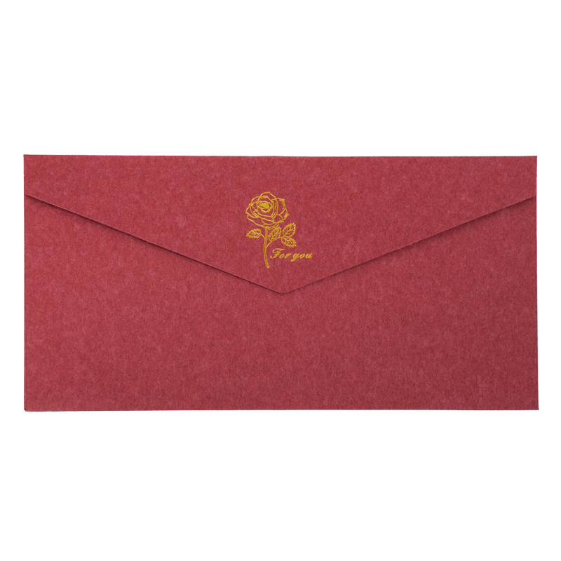 Lipack Recycled Boutique Paper Envelope with Logo for Gift