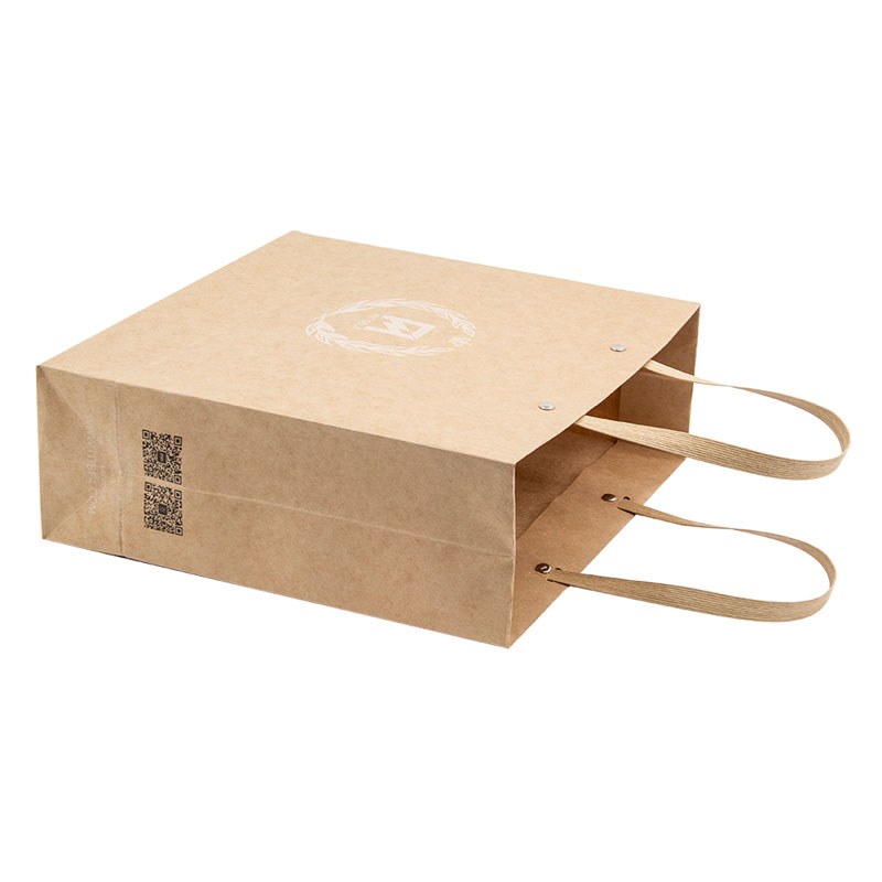 Lipack Craft Kraft Paper Bag for Clothing with Logo Printed