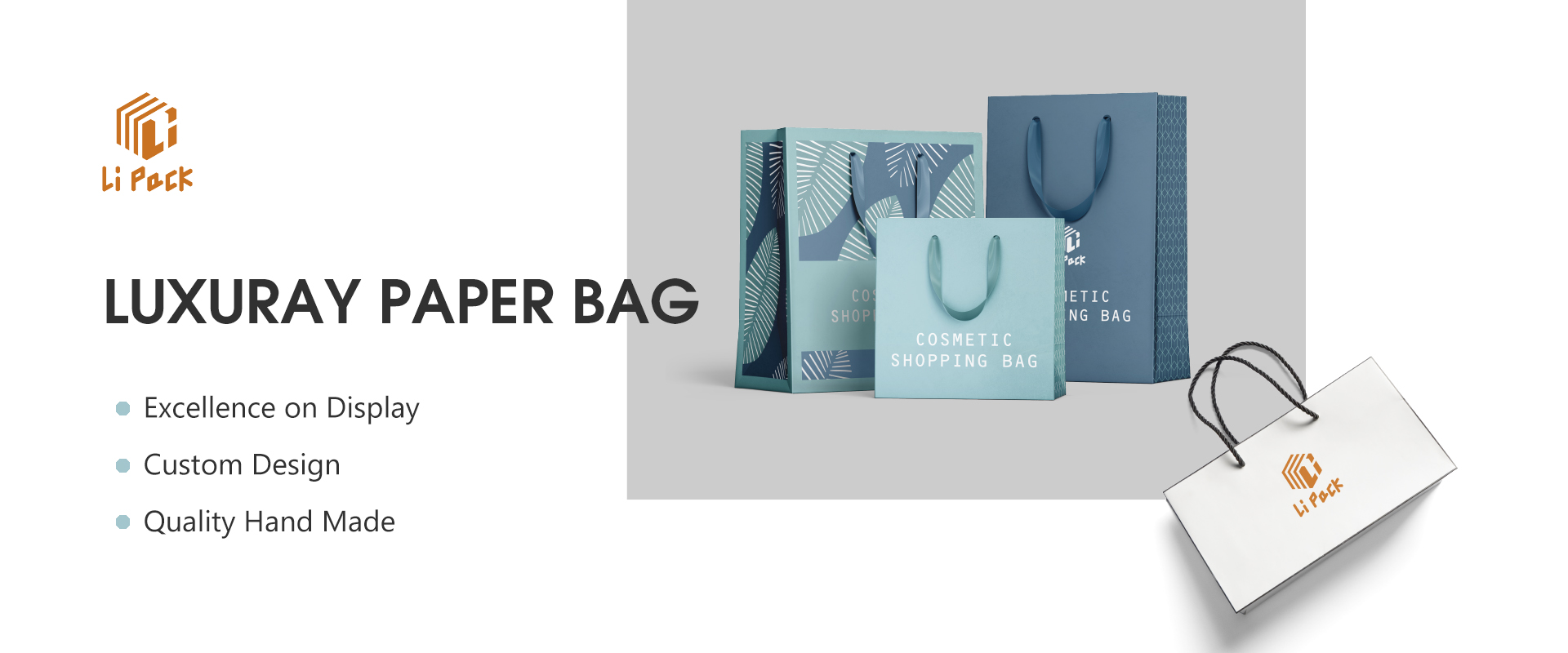 Biodegradable Kraft Paper Shopping Bag