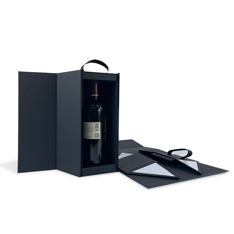 Lipack High-Quality Personalised Cardboard Paper Box for Wine Gift Packaging