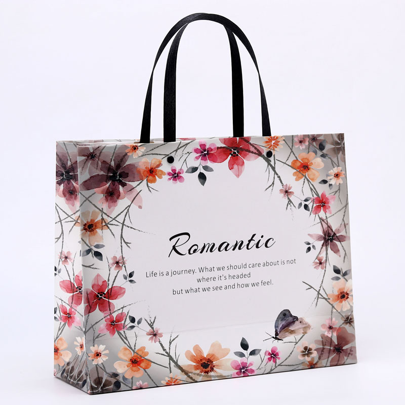 Lipack High-Quality Boutique Paper Bag for Perfume with Ribbon