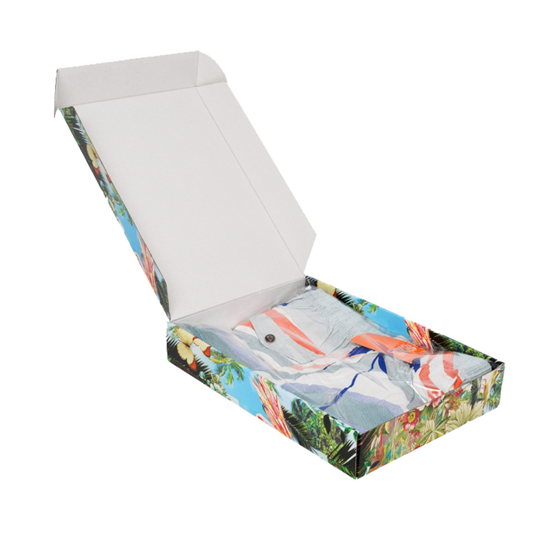 Lipack Fashion Rectangle Corrugated Paper Box for Shopping