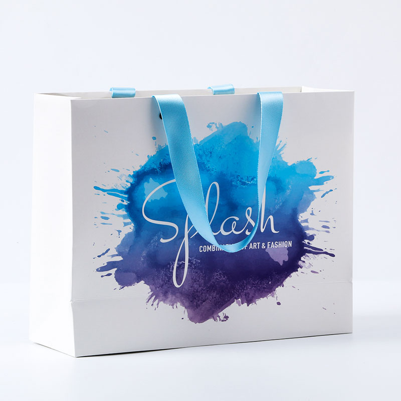 Lipack Custom Art Boutique Paper Bag for Shopping with Logo